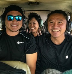 Selfie on Siberia Valley scenic flight