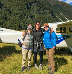 Southern Alps air flight