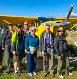 Southern Alps air flight