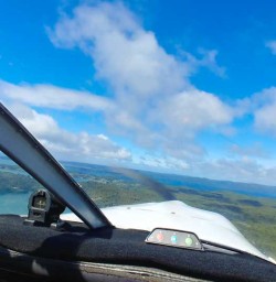 Steward island flight