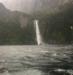 Stirling Falls, Milford Sound Fiordland Southland New Zealand