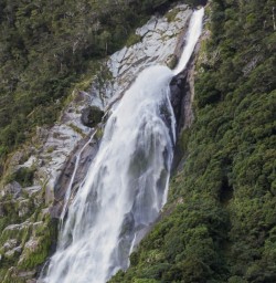 Stirling Falls, Milford Sound Fiordland Southland New Zealand