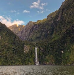 Stirling Falls, Milford Sound Fiordland Southland New Zealand