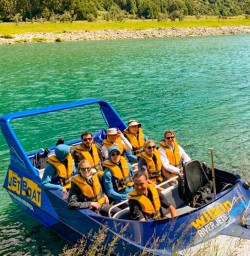 4. Jet boat in Siberia Valley