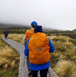 Walking the Hooker Valley Track, Canterbury New Zealand