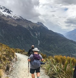 Walking the Key Summit Lookout Trail Lake, Fiordland New Zealand