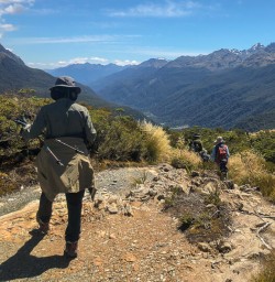Walking the Key Summit Lookout Trail, Fiordland New Zealand