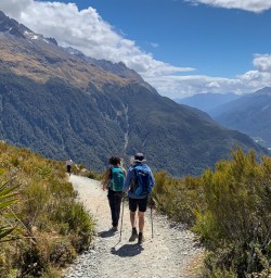 Walking the Key Summit Trail, Fiordland New Zealand