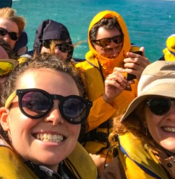 Wilkin River jet boat selfie