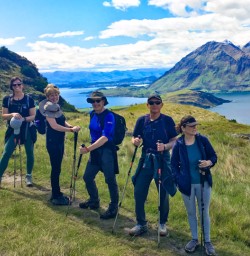 4. Group pic Lake Wanaka back drop