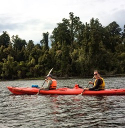 4. Kayaking Lake Mapourika 