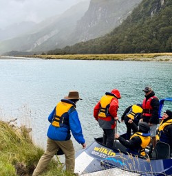 4. Boarding the Jet Boat in Siberia Valley