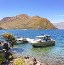 4. Boat ride across Lake Wanaka Mou Waho Island