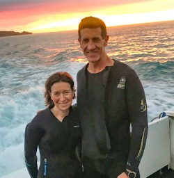 4. Dolphin Swim day guest couple sunrise