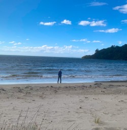 4. Exploring the beaches of Stewart Island