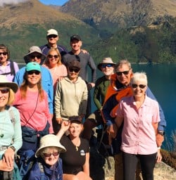 4. Group Photo on Mou Waho Island