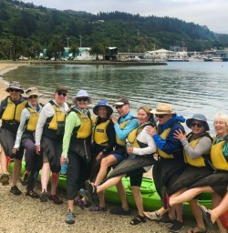 4. Group photo before kayaking Picton