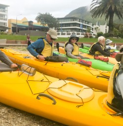 4. Group ready to Kayak to Lochmara