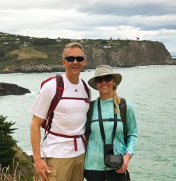 4. Guest couple on Godley Head Track