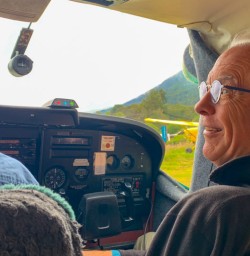 4. Guest on plane to Siberia Valley