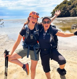 4. Guide and Solo guest Stewart Island