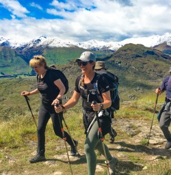 4. Hayley and guests hike Rock Peak 2