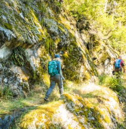 4. Hiking to high point Siberia Valley