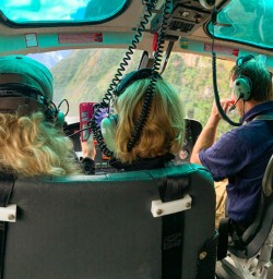 4. In the Heli to Martins Bay