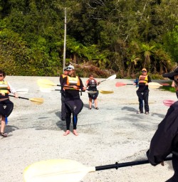 4. Kayak warm up