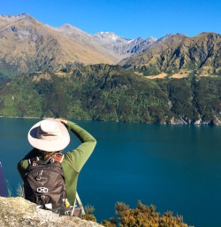 4. Mou Waho lookout over Lake Wanaka