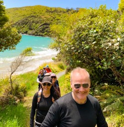 4. Rakiura guests walking 