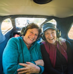 4. Two guests in plane to Siberia