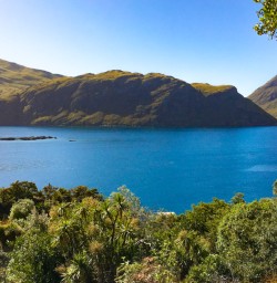 4. Views across Lake Wanaka from Mou Waho Island