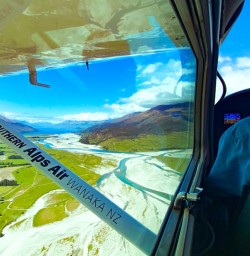 4. Views from the plane Siberia Valley
