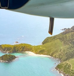 4. Window views on flight to Stewart Island