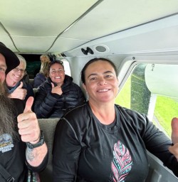 Scenic flight to stewart island new zealand