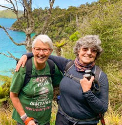 4. Two happy guests Rakiura Track