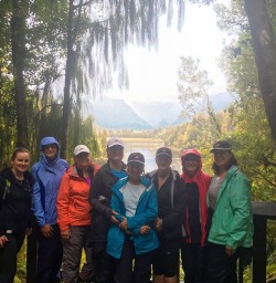 Group at Lake Matheson