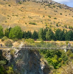 Cycling tour in Arrowtown with New Zealand Trails 