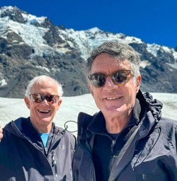 Exploring glaciers in Mount 