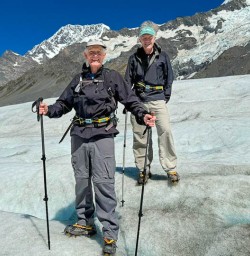 Heli hiking in Mount Cook National Park 