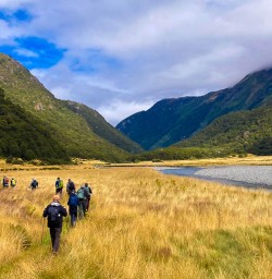 Hiking through Siberia Valley 
