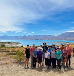 Lake Tekapo in Mackenzie country 