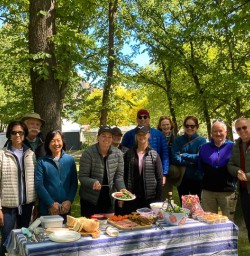 Lunch in Arrowtown with New Zealand Trails
