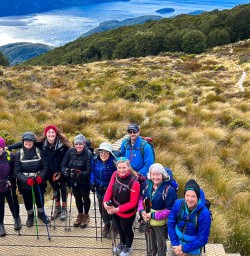 Mount Luxmore in New Zealand