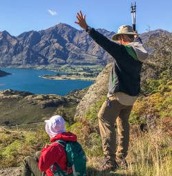 Above Lake Wanaka, Otago New Zealand