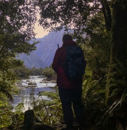Arthur river, Fiordland New Zealand