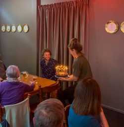 Birthday party at Methven, Canterbury New Zealand