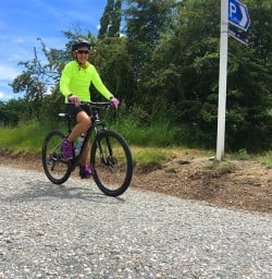 On the bike trails near Queenstown