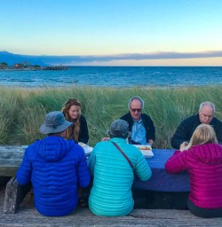 Dinner in Kaikoura